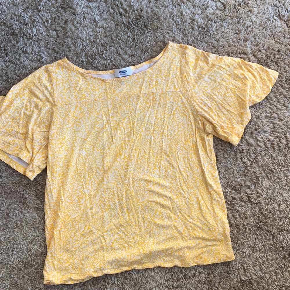 Yellow Old Navy top